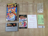 Street Fighter II 2 Boxed Nintendo Super Famicom SNES Japan - UF5502