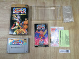 Super Street Fighter II 2 Boxed Nintendo Super Famicom SNES Japan - UF5503