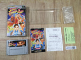 Street Fighter II 2 Turbo Boxed Nintendo Super Famicom SNES Japan - UF5504
