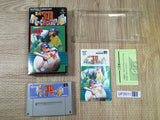 Super 3D Baseball Boxed Nintendo Super Famicom SNES Japan - UF5511