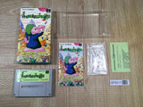 Lemmings Boxed Nintendo Super Famicom SNES Japan - UF5517