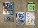 Pokemon Stadium Gold Silver Crystal Boxed Nintendo N64 Japan - UF5526