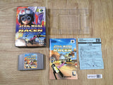 Star Wars Episode 1 Racer Boxed Nintendo N64 Japan - UF5537