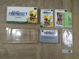 Final Fantasy 5 V Boxed Nintendo Super Famicom SNES Japan - UF5570