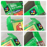 Super Donkey Kong Country Boxed Nintendo Super Famicom SNES Japan - UF5601