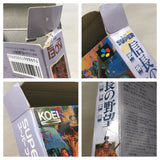 Super Nobunaga no Yabou Bushou Fuuunroku Boxed Super Famicom SNES Japan - UF5605