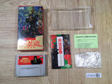 Super Inindou Datou Nobunaga Boxed Nintendo Super Famicom SNES Japan - UF5606