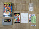 Street Fighter II 2 Boxed Nintendo Super Famicom SNES Japan - UF5612
