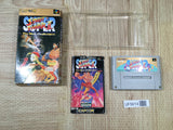 Super Street Fighter II 2 Boxed Nintendo Super Famicom SNES Japan - UF5614
