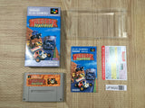 Wild Trax Stunt Race FX Boxed Nintendo Super Famicom SNES Japan - UF5622