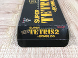 Super Tetris 2 + Bombliss Limited Boxed Super Famicom SNES Japan - UF5626