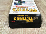 Super Tetris 2 + Bombliss Limited Boxed Super Famicom SNES Japan - UF5626