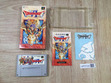 Dragon Quest VI 6 Boxed Nintendo Super Famicom SNES Japan - UF5722