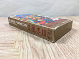 Sangokushi III Boxed Nintendo Super Famicom SNES Japan - UF5733