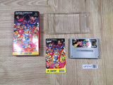 Super Bomberman Panic Bomber World Boxed Super Famicom SNES Japan - UF5747