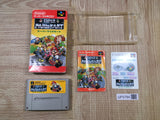 Super Mario Kart Boxed Nintendo Super Famicom SNES Japan - UF5784