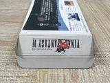 Final Fantasy VI 6 Boxed Nintendo Super Famicom SNES Japan - UF5790