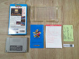 Mickey & Minnie Magical Adventure 2 Boxed Super Famicom SNES Japan - UF5823