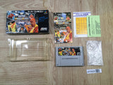WWF Super WrestleMania Pro Wrestling Boxed Super Famicom SNES Japan - UF5826