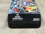 WWF Super WrestleMania Pro Wrestling Boxed Super Famicom SNES Japan - UF5826