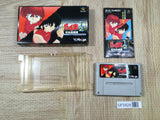 Ranma 1/2 Chounai Gekitou Hen Boxed Nintendo Super Famicom SNES Japan - UF5828