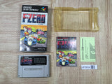 F Zero Boxed Nintendo Super Famicom SNES Japan - UF5834