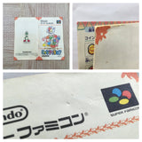 Super Mario World 2 Yoshi's Island Boxed Super Famicom SNES Japan - UF5895