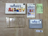 Final Fantasy IV 4 Boxed Nintendo Super Famicom SNES Japan - UF5910