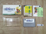 Final Fantasy 5 V Boxed Nintendo Super Famicom SNES Japan - UF5912