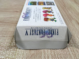 Final Fantasy 5 V Boxed Nintendo Super Famicom SNES Japan - UF5913