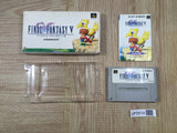 Final Fantasy 5 V Boxed Nintendo Super Famicom SNES Japan - UF5914