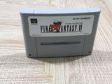 Final Fantasy VI 6 Boxed Nintendo Super Famicom SNES Japan - UF5917