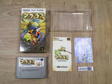 Marvelous Mouhitotsu no Takarajima Boxed Super Famicom SNES Japan - UF5925