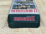 P.T.O. II 2 Teitoku no Ketsudan TPO Boxed Super Famicom SNES Japan - UF5939