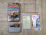 Super Donkey Kong Country 3 Boxed Nintendo Super Famicom SNES Japan - UF5944