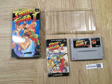 Street Fighter II 2 Boxed Nintendo Super Famicom SNES Japan - UF5948