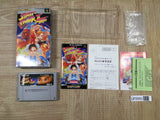 Street Fighter II 2 Turbo Boxed Nintendo Super Famicom SNES Japan - UF5950
