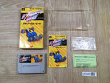 Exhaust Heat F1 ROC Race of Champions Boxed Super Famicom SNES Japan - UF5965