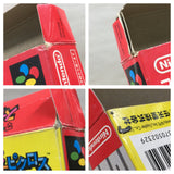 Mario's Super Picross Boxed Nintendo Super Famicom SNES Japan - UF6048