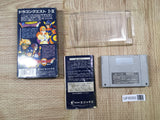 Dragon Quest 1 & 2 Boxed Nintendo Super Famicom SNES Japan - UF6050
