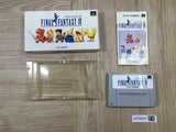 Final Fantasy IV 4 Boxed Nintendo Super Famicom SNES Japan - UF6057