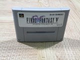 Final Fantasy 5 V Boxed Nintendo Super Famicom SNES Japan - UF6058