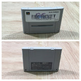 Final Fantasy 5 V Boxed Nintendo Super Famicom SNES Japan - UF6059