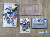 Super Gachapon World SD Gundam X Boxed Super Famicom SNES Japan - UF6078