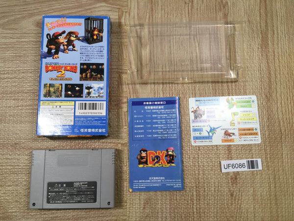 Super Donkey Kong Country 2 Boxed Nintendo Super Famicom SNES