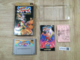 Super Street Fighter II 2 Boxed Nintendo Super Famicom SNES Japan - UF6088
