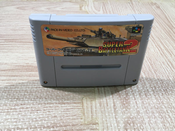 Super Battletank 2 Boxed Nintendo Super Famicom SNES Japan