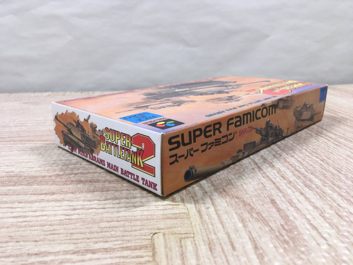 Super Battletank 2 Boxed Nintendo Super Famicom SNES Japan