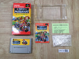 Super Mario Kart Boxed Nintendo Super Famicom SNES Japan - UF6139