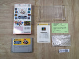 Super Mario Kart Boxed Nintendo Super Famicom SNES Japan - UF6139